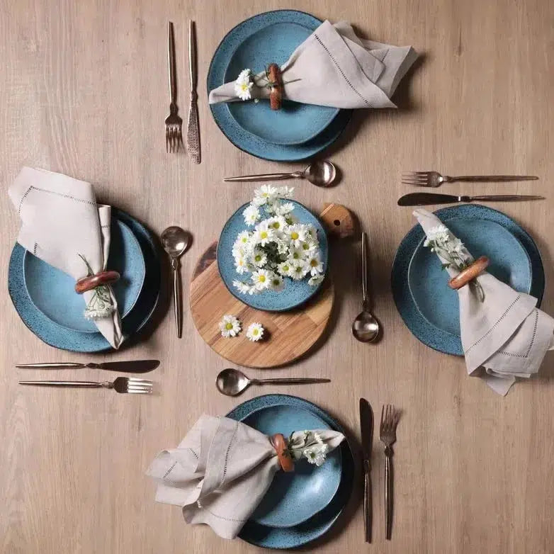 Juego de vajilla Orgánico/Night Sky 30 piezas