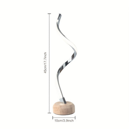 Lámpara de mesa moderna LED para dormitorio