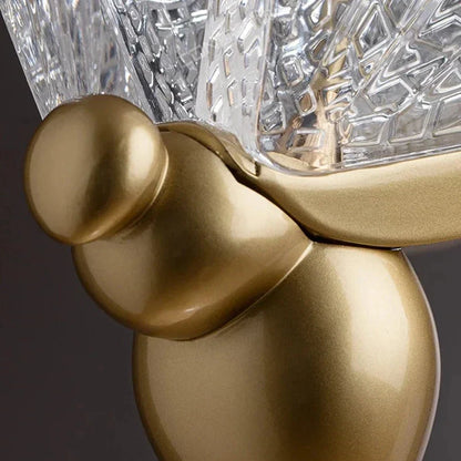 Lámpara colgante LED mariposa - estilo nórdico para dormitorio