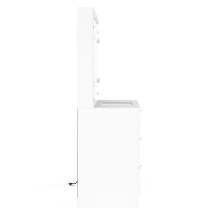 Tocador Camerino Francia con 6 luces blanco